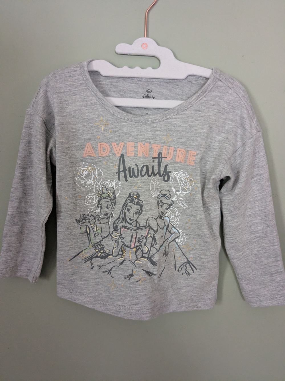 🤩$5 WHEN BUNDLED 🤩 DISNEY Long-Sleeve Girls' Top w
